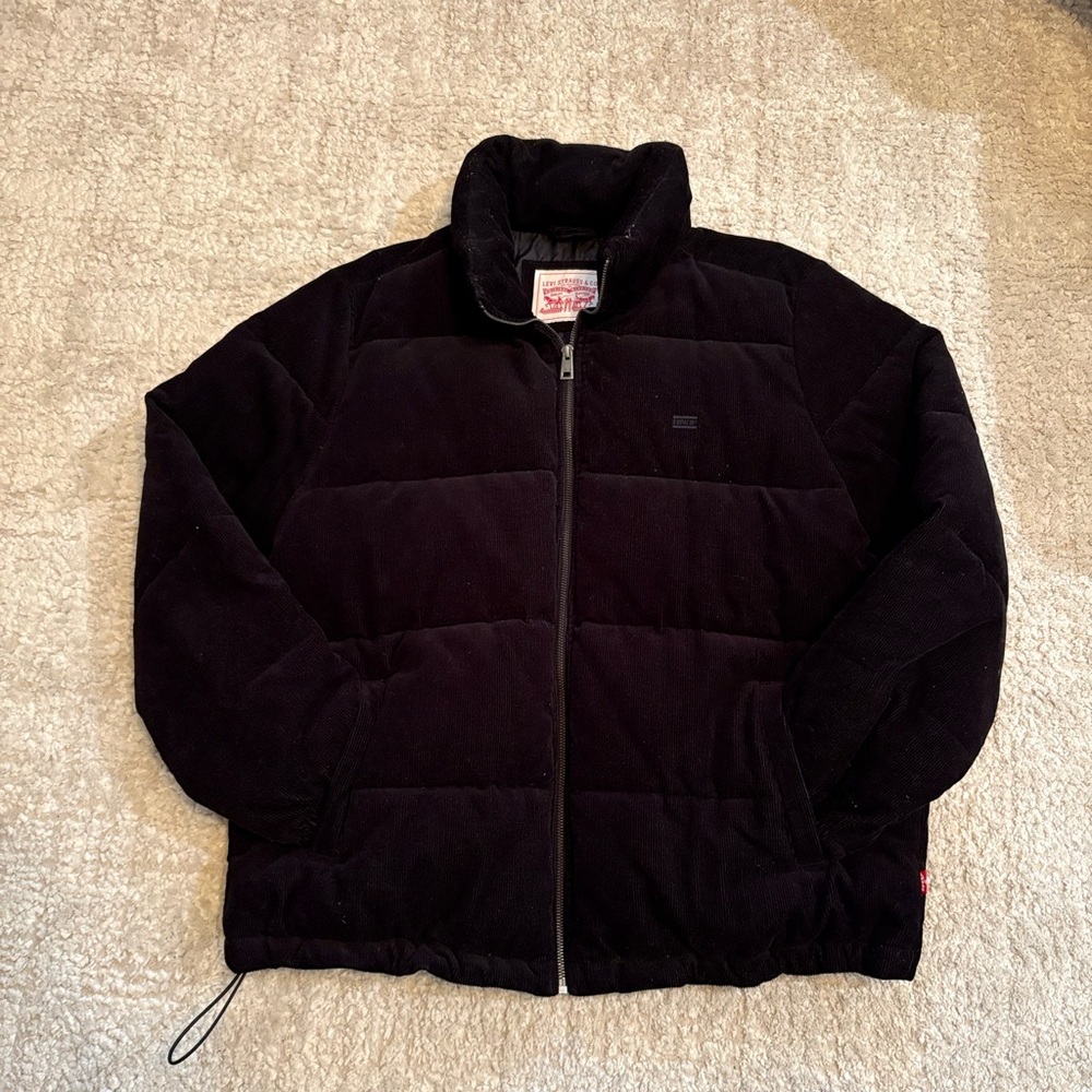 Levi’s black corduroy Puffer Jacket